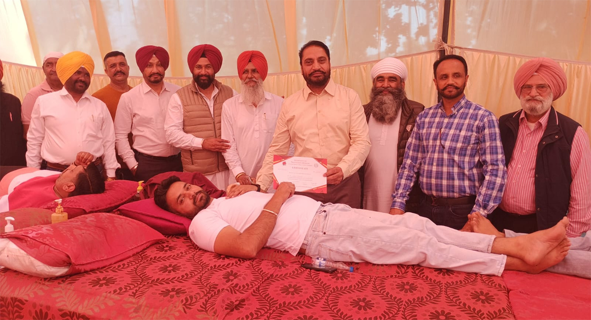 ਪੰਜ ਦਰਿਆ ਸੱਭਿਆਚਾਰਕ ਮੰਚ ਨੇ 85ਵਾਂ ਖੂਨਦਾਨ ਕੈਂਪ ਲਗਾਇਆ